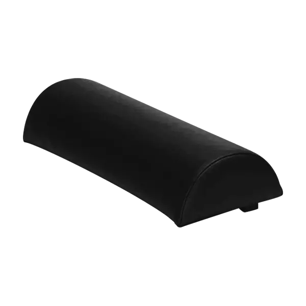Almofada Preta Semi Cilíndrica para Massagem Body Secrets