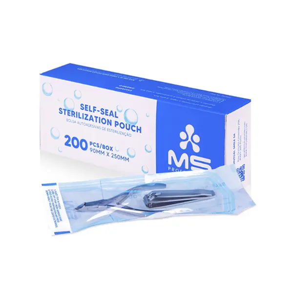 Sacos Esterilização 9x25cm 200und MS