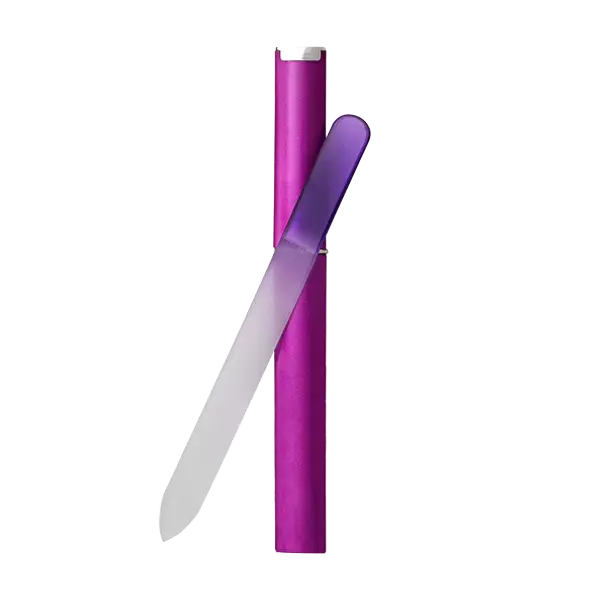 Lima de Vidro Rosa