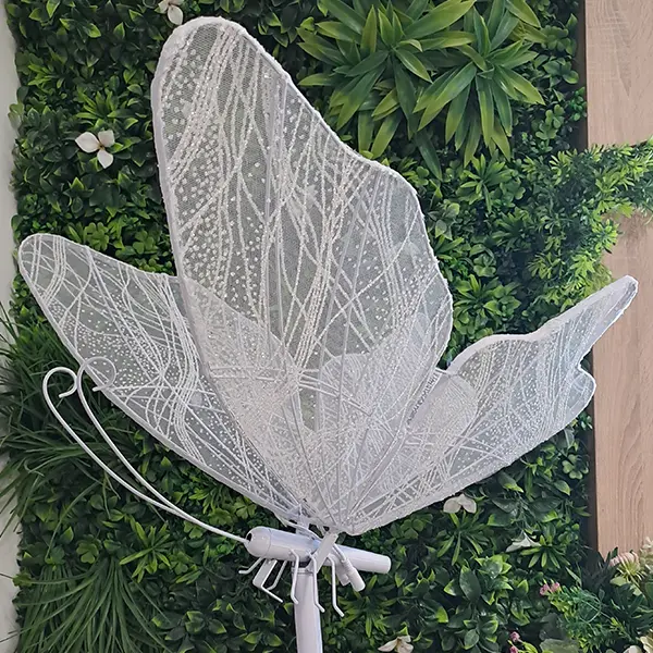 Candeeiro Borboleta Led cor Fria  0.6M