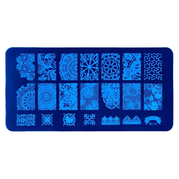 Placa Carimbo Lace Flower