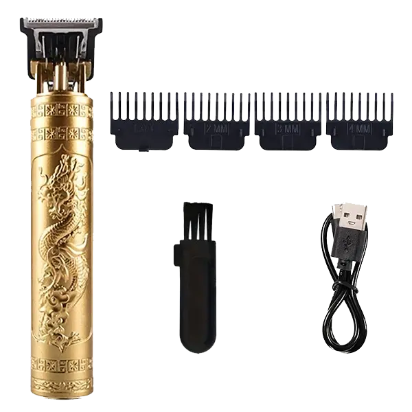 Máquina Corte Pro Barber Gold