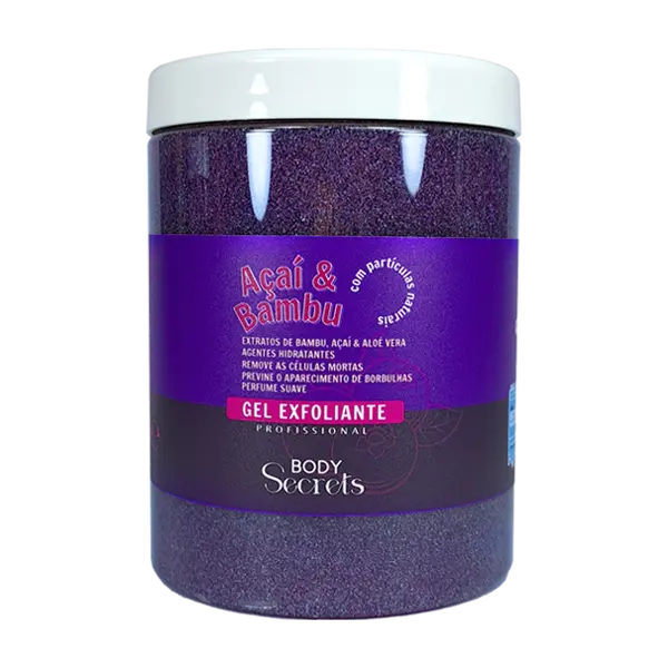 Gel Exfoliante Bambu, Açai e Grainha de Uva 1000ml