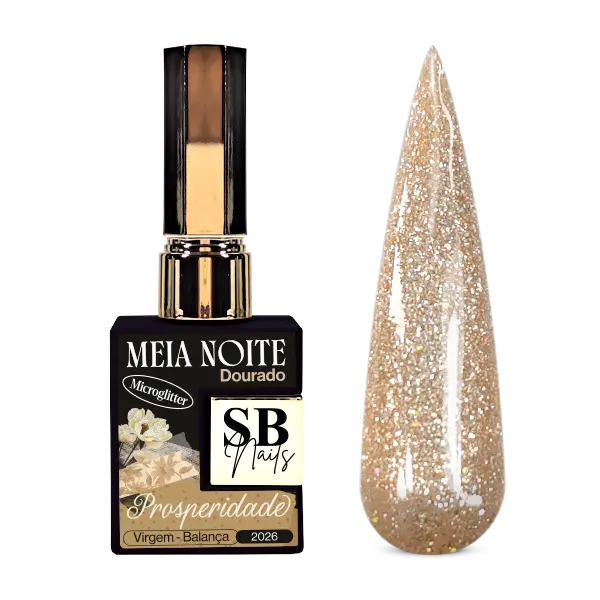 Verniz Gel Meia-Noite Prosperidade 10ml