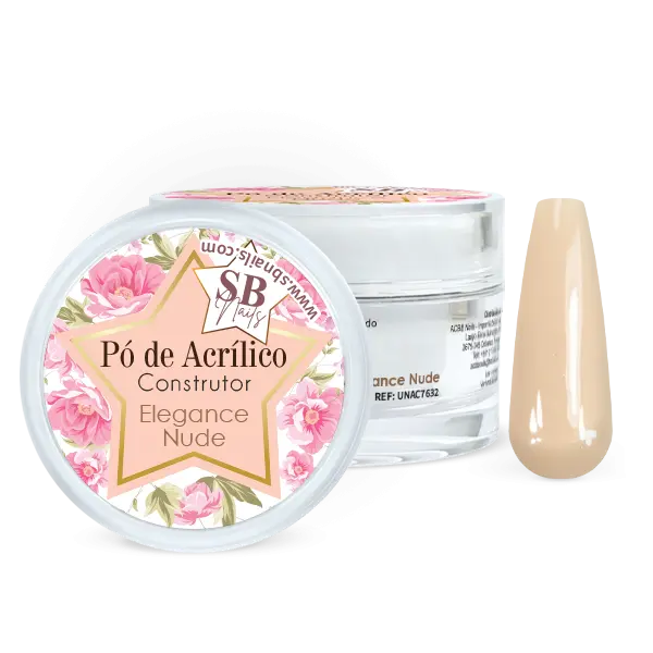 Pó de Acrílico Elegance Nude 30g