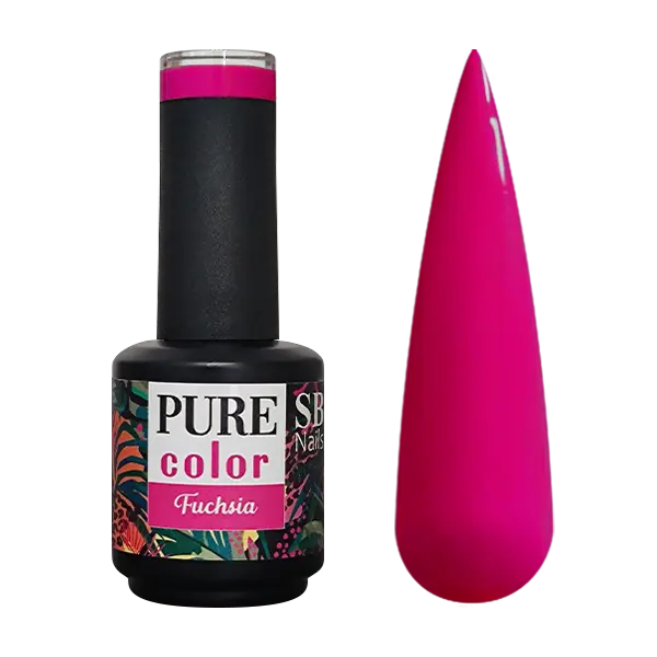 Verniz Gel Pure Color Fuchsia 10ml