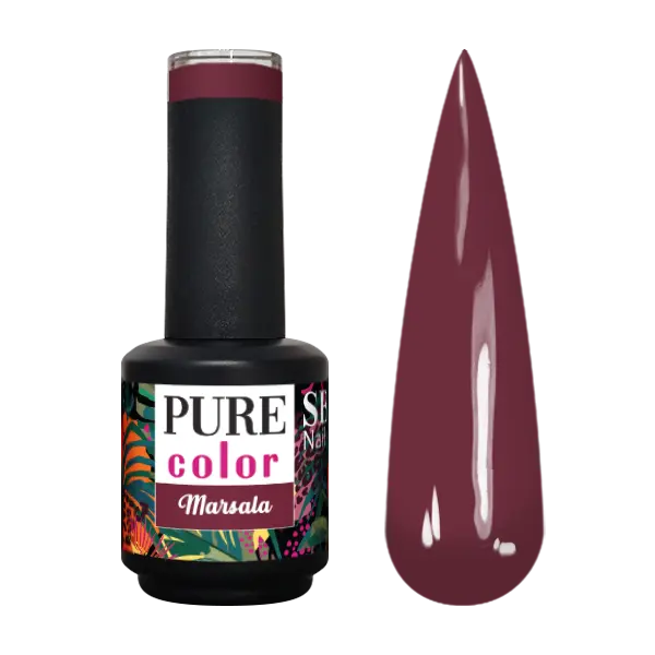 Verniz de Gel Pure Marsala 10ml