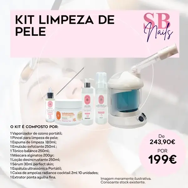Kit Limpeza de Pele