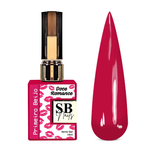 Verniz de Gel Doce Romance Primeiro Beijo 10ml