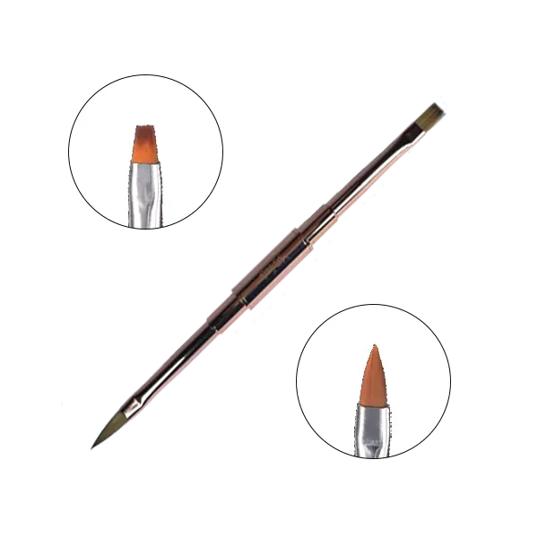 Pincel Master Rose Gold Multifunções Nº6