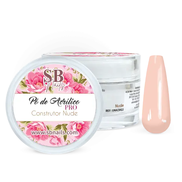 Pó Acrílico Construtor Nude 30gr