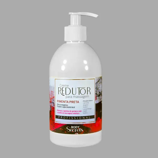 Creme Redutor de Pimenta Termogénico 500ml