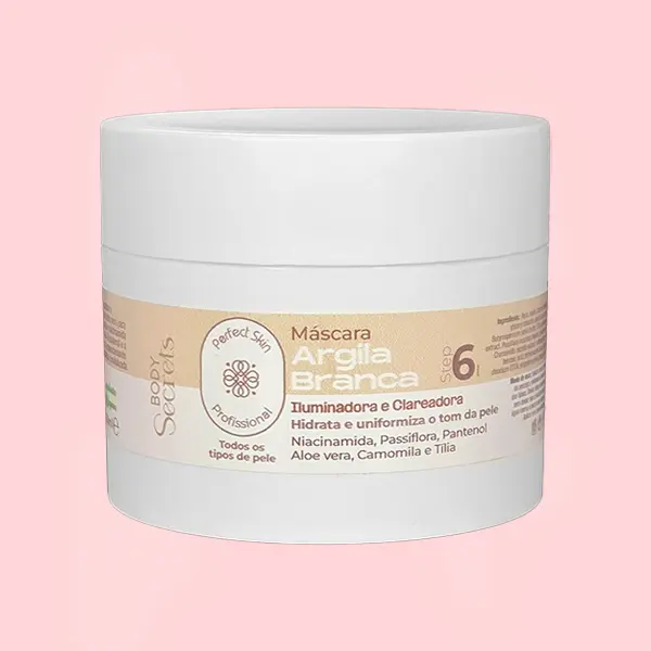 Máscara de Argila Branca 100g Perfect Skin
