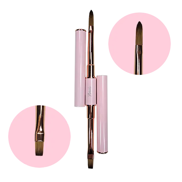 Pincel Master Princess Rosa Bebé Multifunções n6 SBNails