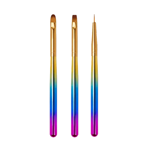 Kit Pincéis Expert Arco Iris