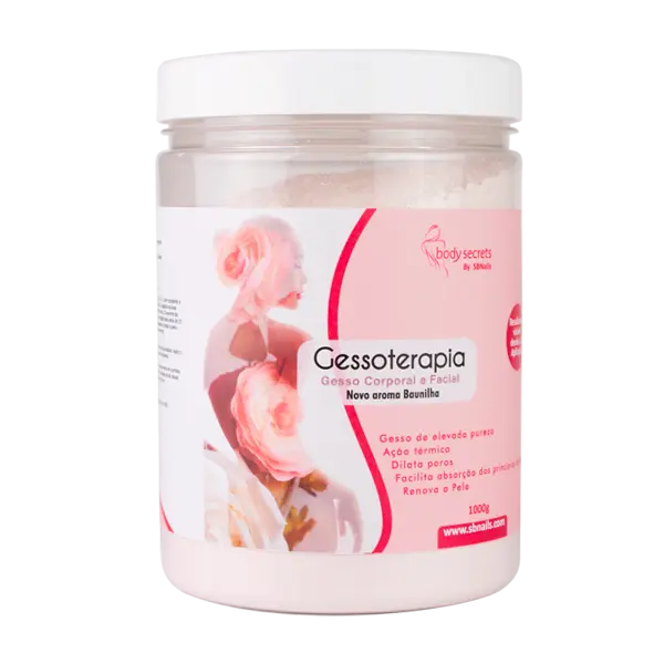 Gesso Baunilha Corporal e Facial 1000g