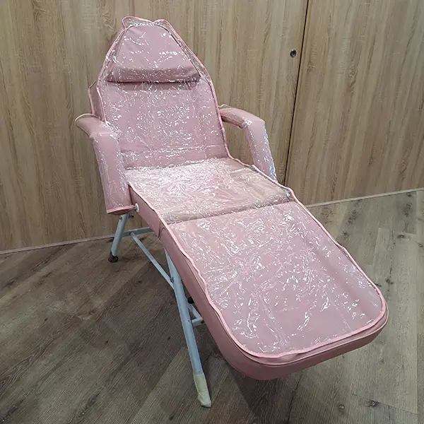 Capa Plástica Protectora Rosa para Marquesa