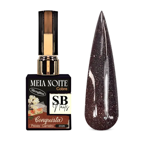 Verniz Gel Meia-Noite Conquista 10ml