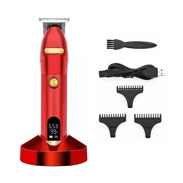 WMARK NG-203 Rechargeable Hair Trimmer Red