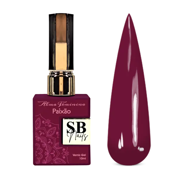 Verniz Gel Alma Feminina Paixão 10ml