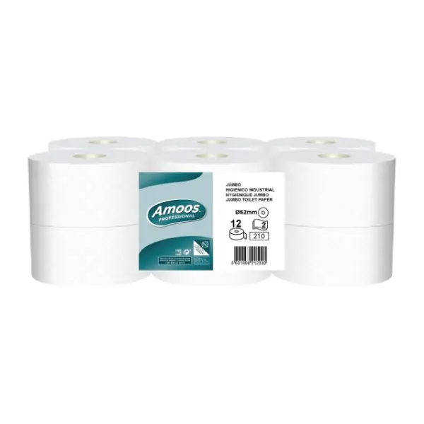 Papel Higiénico Jumbo 12und