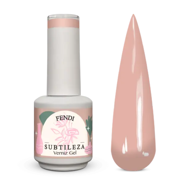 Verniz de Gel Subtileza Fendi 10ml