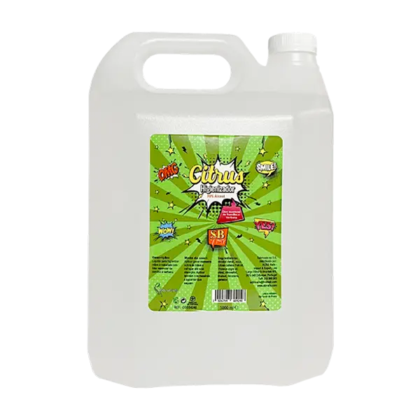 Higienizador Citrus Prep 70% Álcool 5L