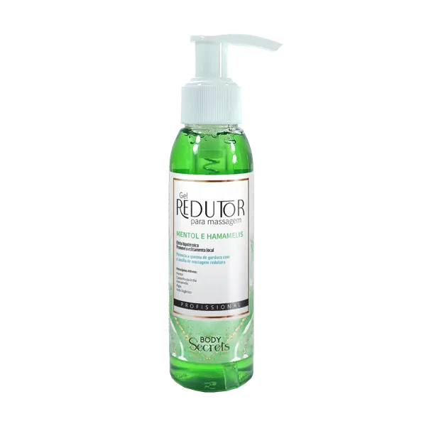 Gel Redutor Mentol e Hamamelis 100ml