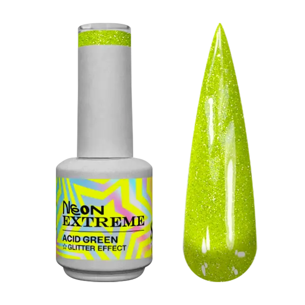 Verniz Gel Neon Extreme Acid Green 10ml
