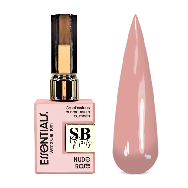 Verniz Gel Essentials Nude Rosé 10ml