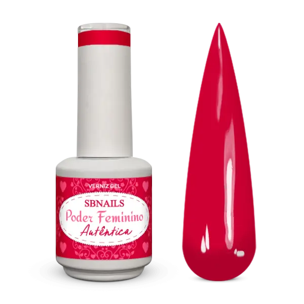 Verniz de Gel Poder Feminino Autêntica 10ml