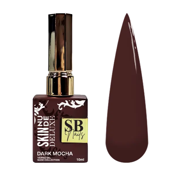 Verniz Gel Skin Nude Deluxe Dark Mocha 10ml