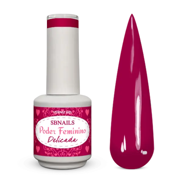 Verniz de Gel Poder Feminino Delicada 10ml