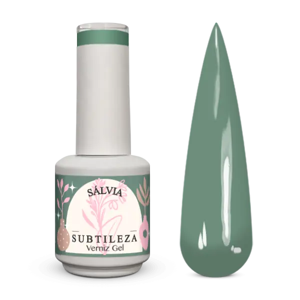 Verniz de Gel Subtileza Sálvia 10ml