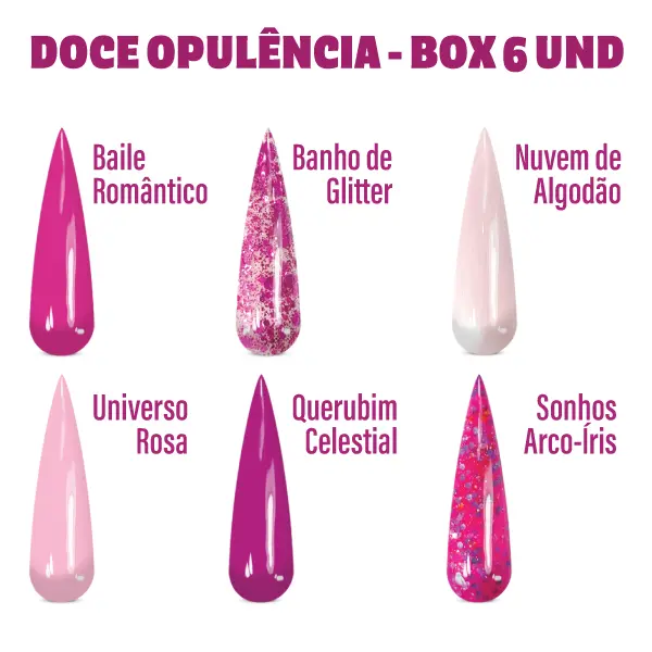 Coleção Doce Opulência Box 6 und SB Nails