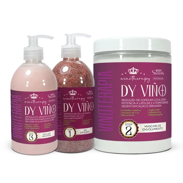 Kit Envolvimento Corporal Dy Vino Body Secrets