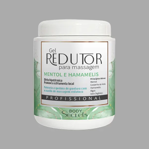 Gel Redutor Mentol e Hamamelis 1000ml