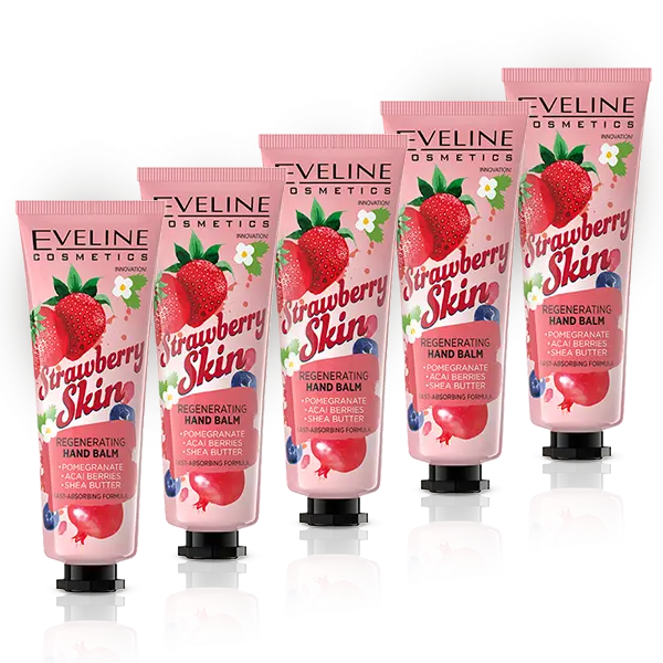 Pack 5 Unidades Creme de Mão Morango 50ml