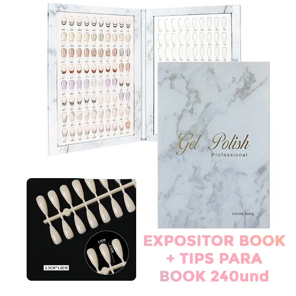 Pack Expositor Book Color + TIPS para Book 240und