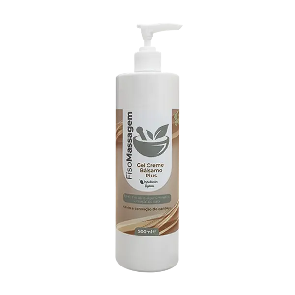 Gel Creme Bálsamo Plus Fiso Massagem 500ml