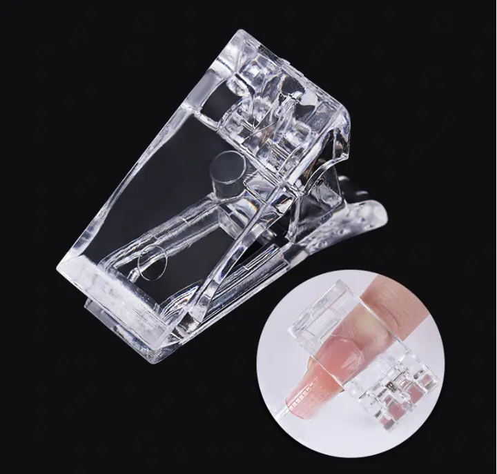 Grampos para Polygel Transparentes