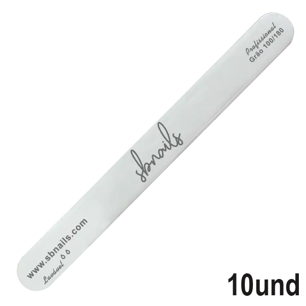 Lima Reta Branca 100/180 10und