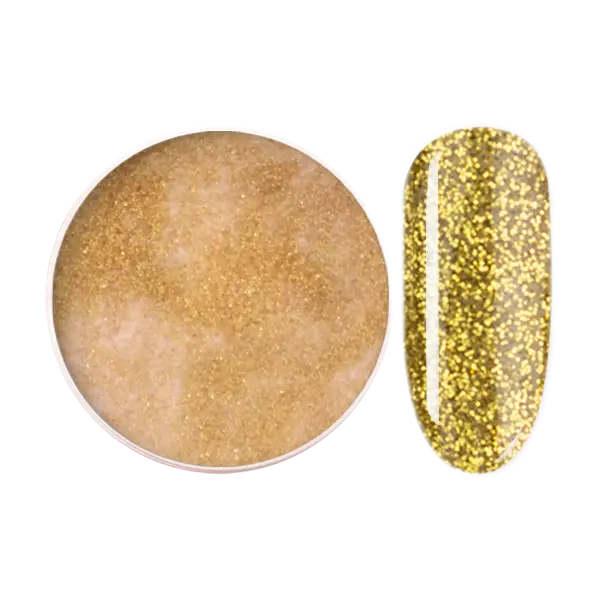 Pó de Acrílico Dourado Glitter