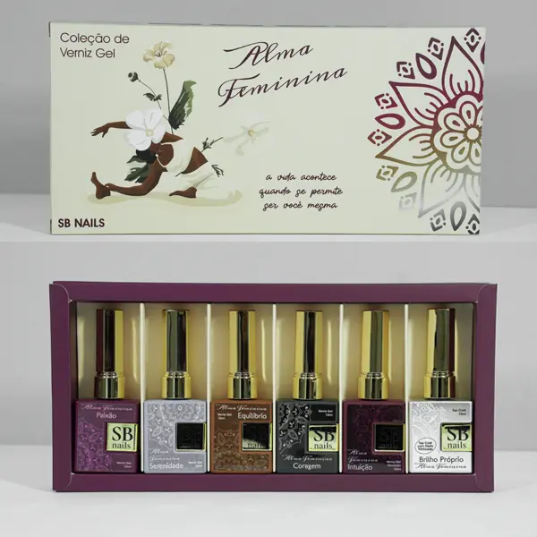 Coleção Alma Feminina - Verniz Box 6 und