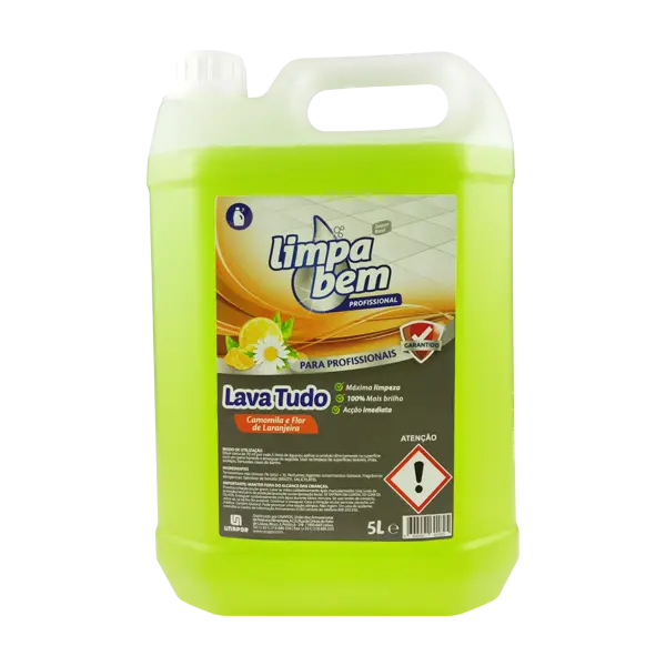 Lava Tudo Camomila e Flor Laranjeira 5L