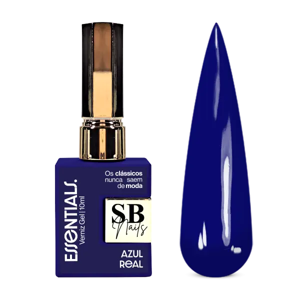 Verniz Gel Essentials Azul Real 10ml