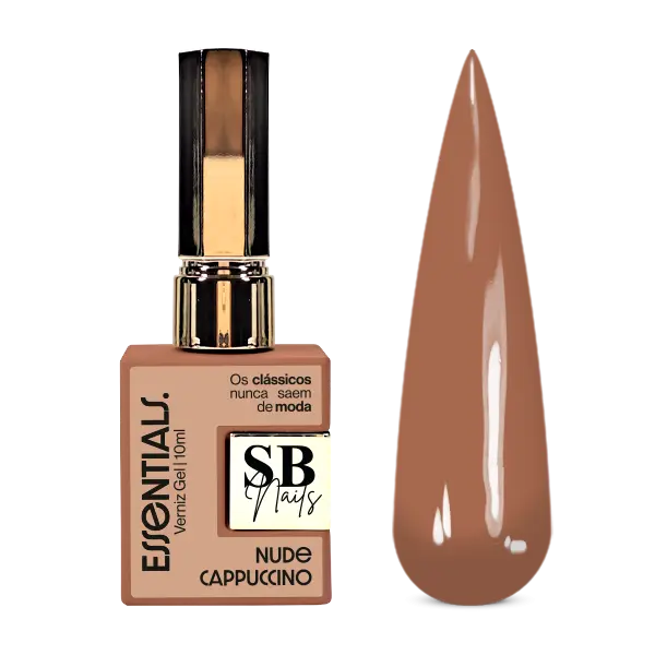 Verniz Gel Essentials Nude Cappuccino 10ml