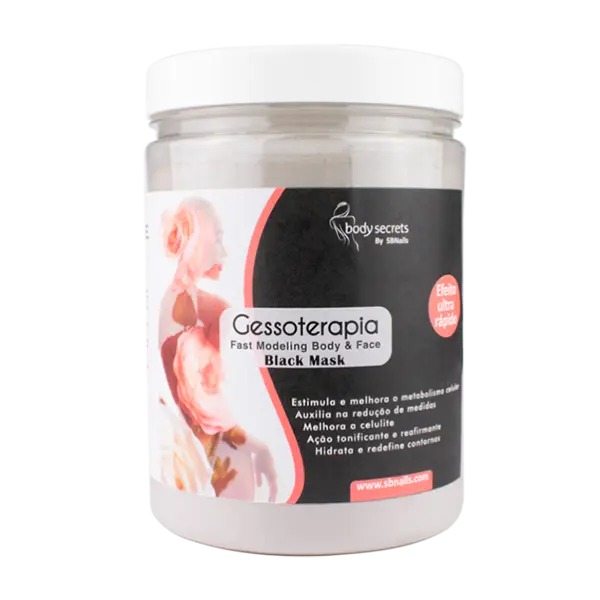 Gesso Black Mask Corporal e Facial 500g
