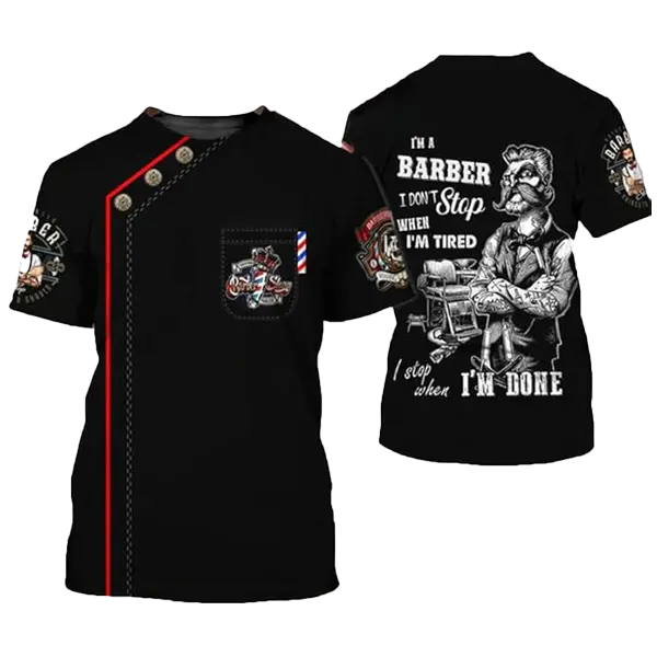 Uniforme Barber Shop SB Barber Tam L