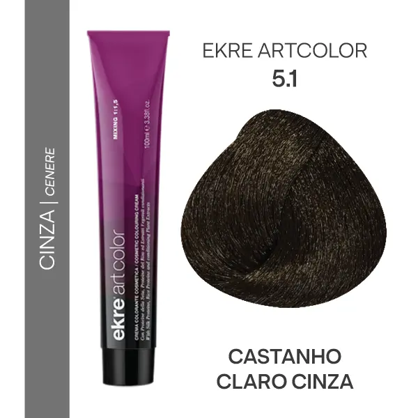 Tinta Artcolor 5.1 Cinzas 100ml EKRE
